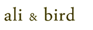 Ali & Bird brand logo